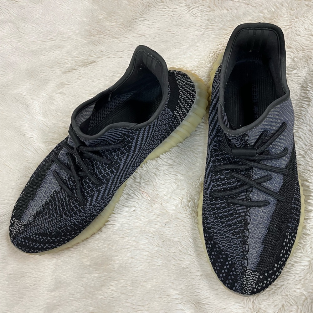 Yeezy Black and Gray Sneakers